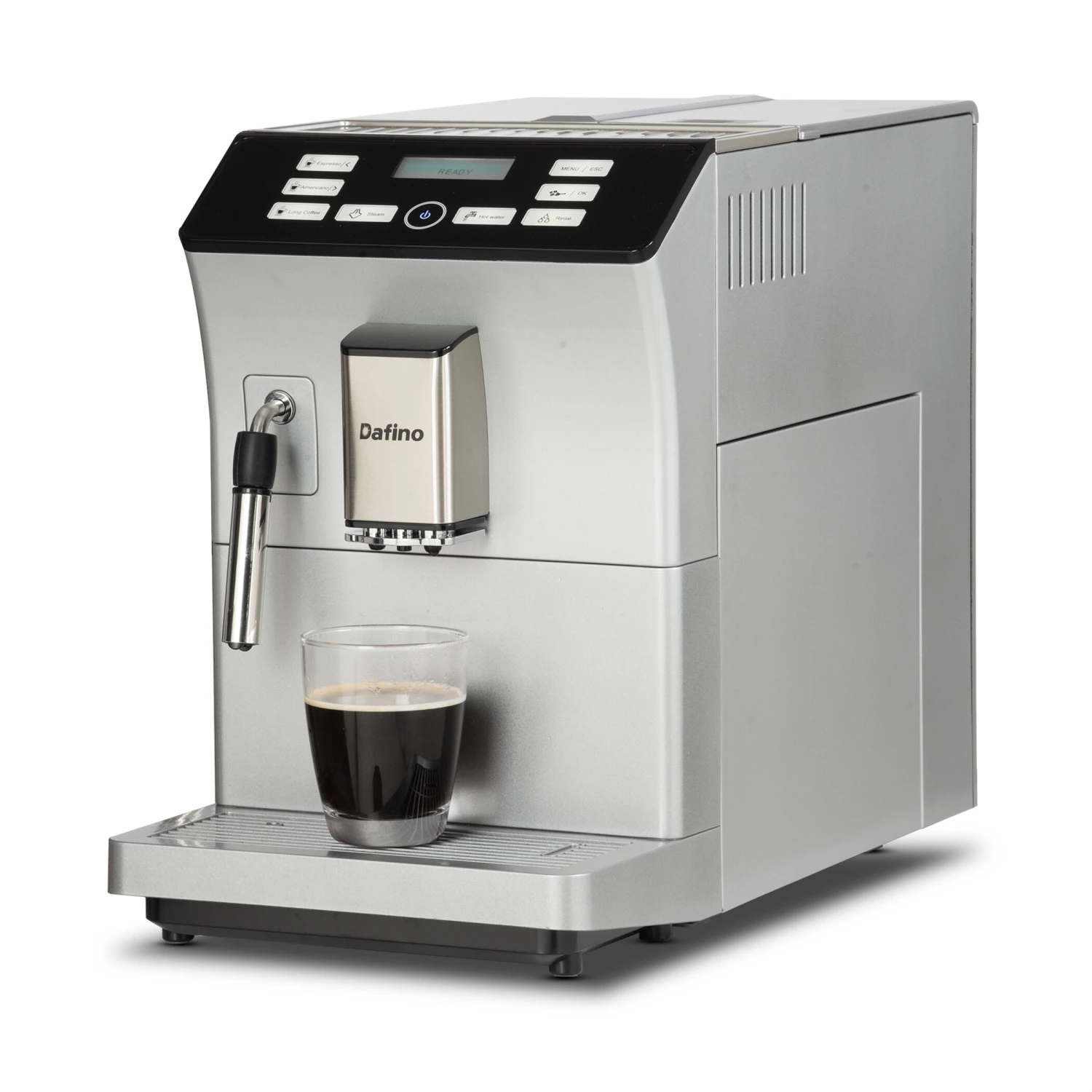 Espresso Machine Fully Automatic Coffee Machine With Milk Tank, Silver 5 Espresso Machine Fully Automatic Coffee Machine With Milk Tank, Silver - Afbeelding 3