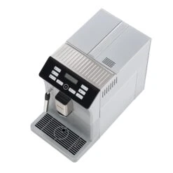 Espresso Machine Fully Automatic Coffee Machine With Milk Tank, Silver 16 Espresso Machine Fully Automatic Coffee Machine With Milk Tank, Silver -Koffieproducten Espresso Machine Fully Automatic Coffee Machine with Milk Tank2C Silver 4