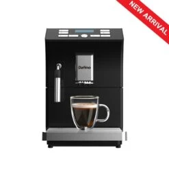 Espresso Machine With Stainless Steel Cup Warmer Function And Automatically Alarm, Steam Tube, Milk Foam Function
