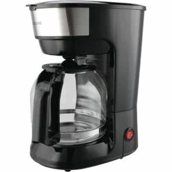 Frigidaire 1.8Liter 12 Cup Coffee Maker-Stainless Trim - Black