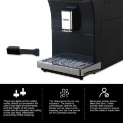 Fully Automatic Espresso Machine With Automatically Alarm -Koffieproducten Fully Automatic Espresso Machine with Automatically Alarm 3