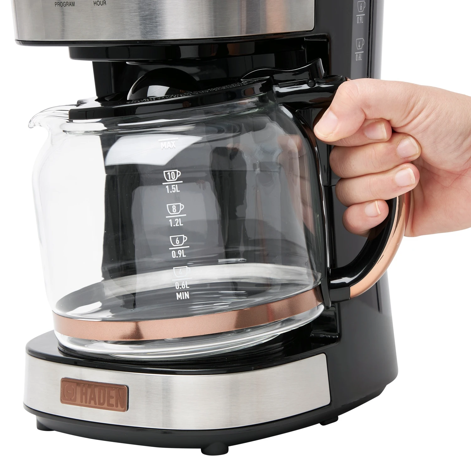 Haden Heritage 12-Cup Programmable Coffee Maker 21 Haden Heritage 12-Cup Programmable Coffee Maker - Afbeelding 19