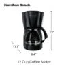 Hamilton Beach 12 Cup Coffee Maker -Koffieproducten Hamilton Beach 12 Cup Coffee Maker