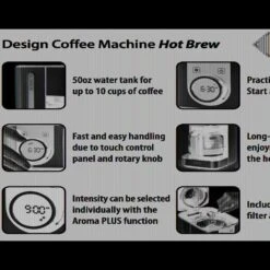 Hot Brew 10 Cup Coffee Maker -Koffieproducten Hot Brew 10 Cup Coffee Maker 2