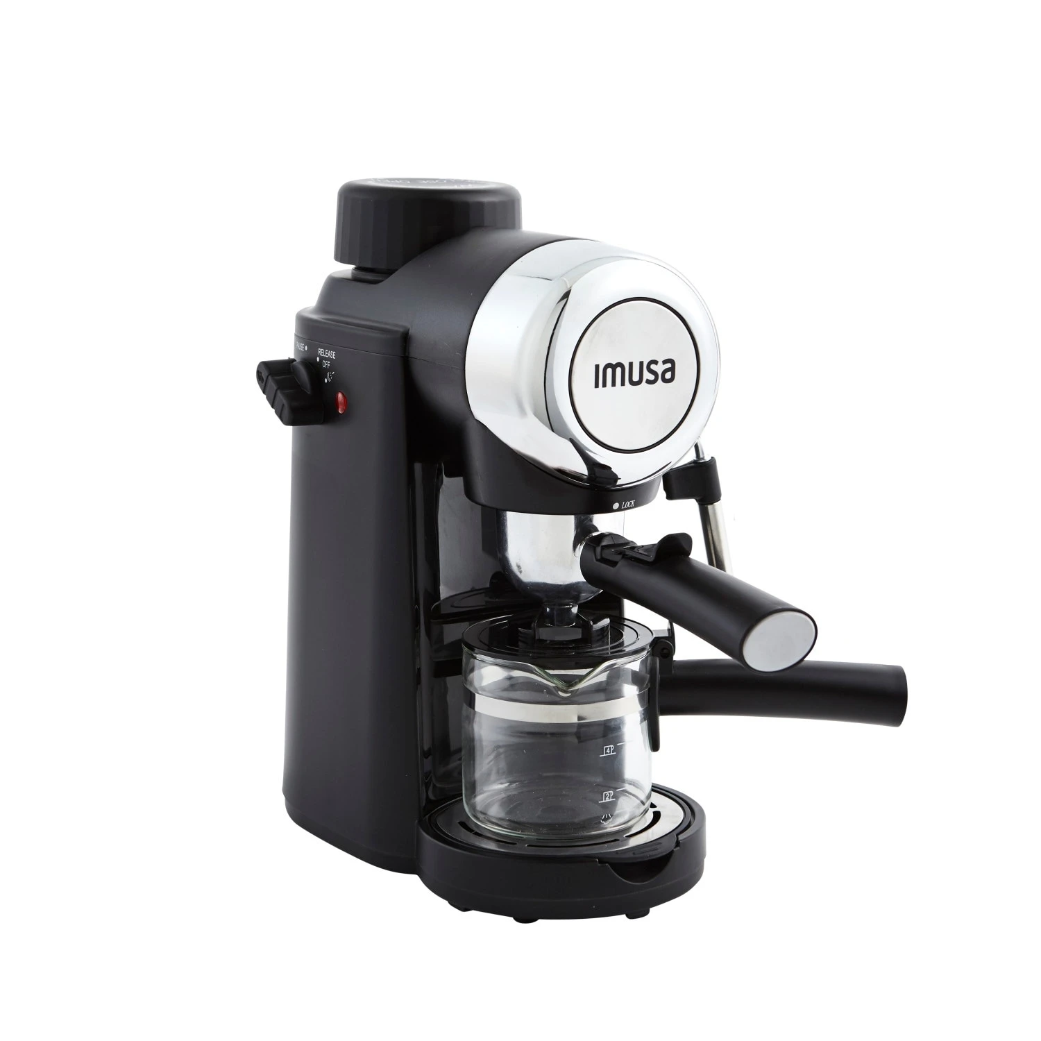 IMUSA 4 Cup Espresso/Cappuccino Maker 4 IMUSA 4 Cup Espresso/Cappuccino Maker - Afbeelding 2