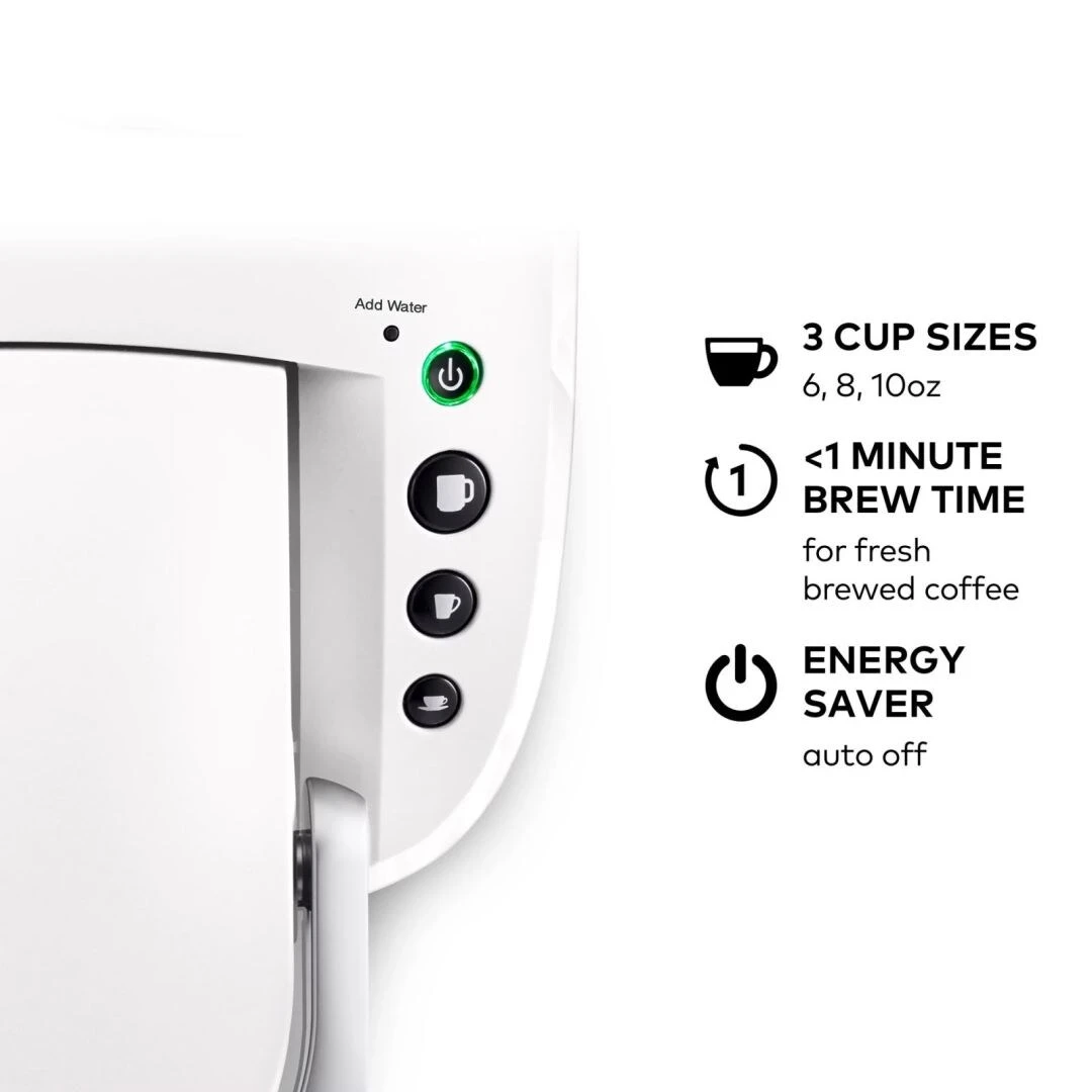 K-Compact Single-Serve K-Cup Pod Coffee Maker 12 K-Compact Single-Serve K-Cup Pod Coffee Maker - Afbeelding 10