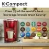 K-Compact Single-Serve K-Cup Pod Coffee Maker, Turquoise 2 K-Compact Single-Serve K-Cup Pod Coffee Maker, Turquoise -Koffieproducten K Compact Single Serve K Cup Pod Coffee Maker2C Turquoise