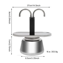 Mini 2-Cup Moka Pot Espresso Coffee Maker 14 Mini 2-Cup Moka Pot Espresso Coffee Maker -Koffieproducten Mini 2 Cup Moka Pot Espresso Coffee Maker 3