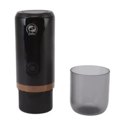 Portable Coffee Maker, Ergonomic Design Handheld Coffee Maker Glass Closed Lid -Koffieproducten Portable Coffee Maker2C Ergonomic Design Handheld Coffee Maker Glass Closed Lid 1