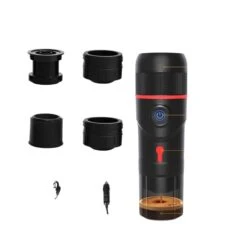 Portable Electric Mini Coffee Machine Rechargeable Coffee Maker, Travel Outdoor Automatic Espresso Coffee Maker -Koffieproducten Portable Electric Mini Coffee Machine Rechargeable Coffee Maker2C Travel Outdoor Automatic Espresso Coffee Maker 3