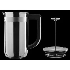 Precision Press Coffee Maker, Stainless Steel 11 Precision Press Coffee Maker, Stainless Steel -Koffieproducten Precision Press Coffee Maker2C Stainless Steel 4