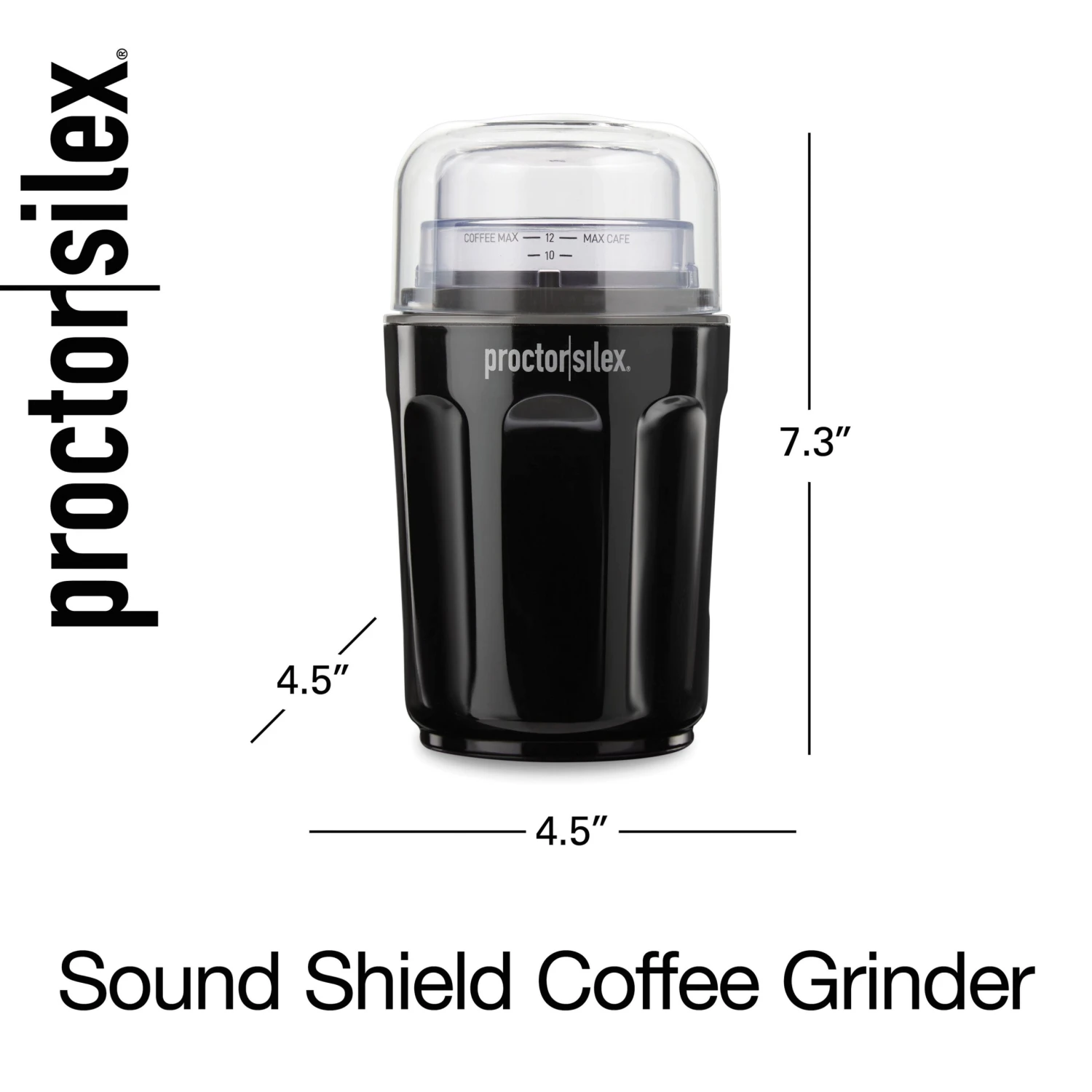 Proctor Silex Sound Shield Coffee Grinder 10 Proctor Silex Sound Shield Coffee Grinder - Afbeelding 8