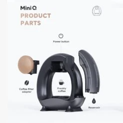 Semi-automatic Coffee Maker For Home 240ml 85 Degrees Constant Temperature 1400W Silent Portable Coffee Maker Machine 15 Semi-automatic Coffee Maker For Home 240ml 85 Degrees Constant Temperature 1400W Silent Portable Coffee Maker Machine -Koffieproducten Semi automatic Coffee Maker for Home 240ml 85 Degrees Constant Temperature 1400W Silent Portable Coffee Maker Machine 6