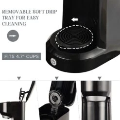 Single Serve Brew Coffee Maker Machine 6 To 14 Oz Reservoir -Koffieproducten Single Serve Brew Coffee Maker Machine 6 to 14 oz Reservoir 2
