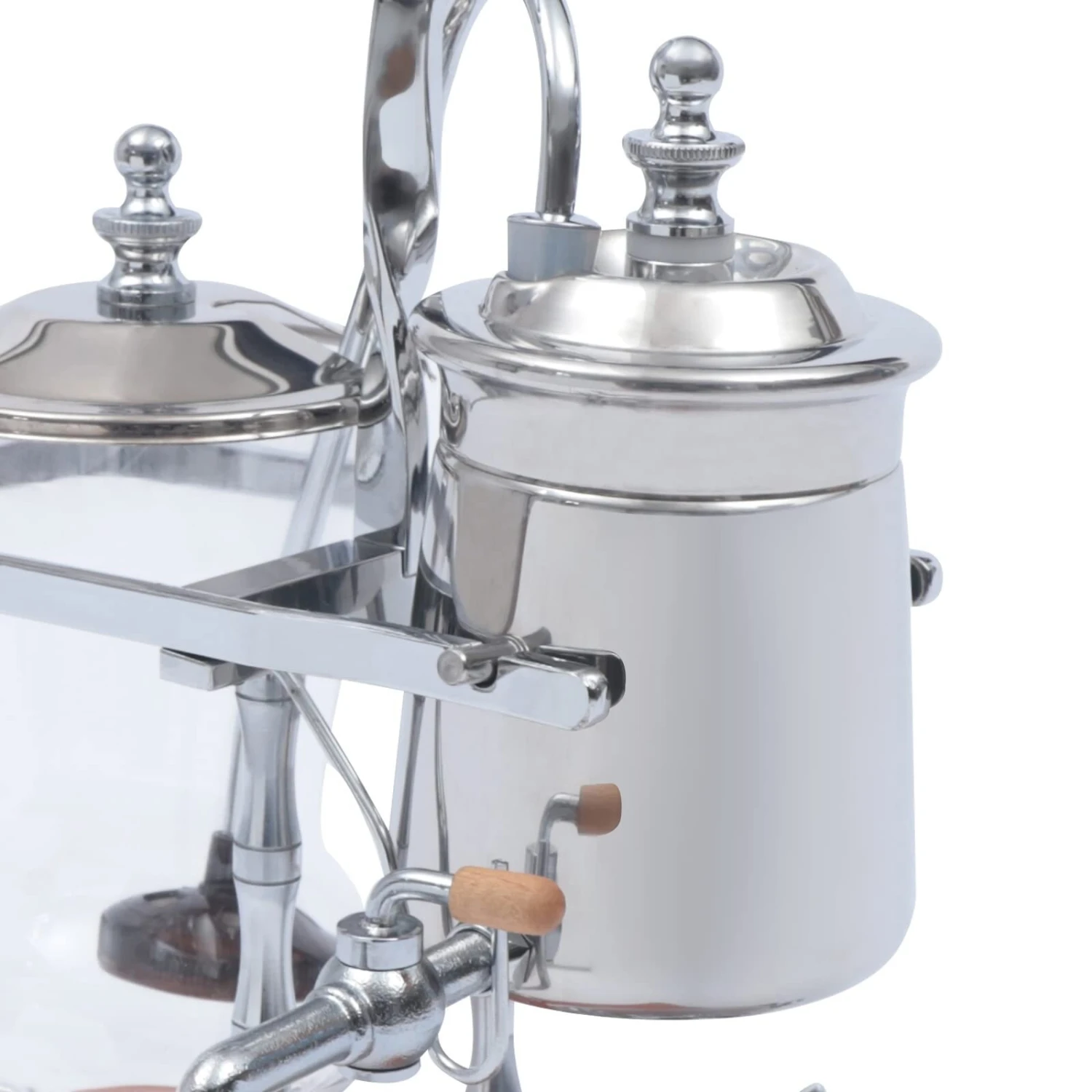 Siphon Syphon Coffee Maker Siphon Brewer, Elegant Retro-Style Design 7 Siphon Syphon Coffee Maker Siphon Brewer, Elegant Retro-Style Design - Afbeelding 5