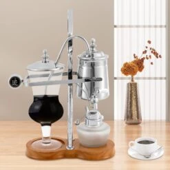 Siphon Syphon Coffee Maker, 5-Cup Coffee Syphon Tabletop Siphon (Syphon) Coffee Maker Borosilicate Tabletop Vacuum Coffee Maker 11 Siphon Syphon Coffee Maker, 5-Cup Coffee Syphon Tabletop Siphon (Syphon) Coffee Maker Borosilicate Tabletop Vacuum Coffee Maker -Koffieproducten Siphon Syphon Coffee Maker2C 5 Cup Coffee Syphon Tabletop Siphon 28Syphon29 Coffee Maker Borosilicate Tabletop Vacuum Coffee Maker 2