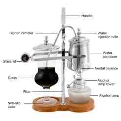 Siphon Syphon Coffee Maker, 5-Cup Coffee Syphon Tabletop Siphon (Syphon) Coffee Maker Borosilicate Tabletop Vacuum Coffee Maker 12 Siphon Syphon Coffee Maker, 5-Cup Coffee Syphon Tabletop Siphon (Syphon) Coffee Maker Borosilicate Tabletop Vacuum Coffee Maker -Koffieproducten Siphon Syphon Coffee Maker2C 5 Cup Coffee Syphon Tabletop Siphon 28Syphon29 Coffee Maker Borosilicate Tabletop Vacuum Coffee Maker 3