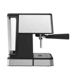 Stainless Steel Espresso Machine With Pressure Gauge And Milk Frother Steam Wand, 1.5L Water Tank 20 Stainless Steel Espresso Machine With Pressure Gauge And Milk Frother Steam Wand, 1.5L Water Tank -Koffieproducten Stainless Steel Espresso Machine with Pressure Gauge and Milk Frother Steam Wand2C 1.5L Water Tank 8