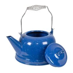 Stansport Enamel Tea Kettle 2.6 QT 10 Stansport Enamel Tea Kettle 2.6 QT -Koffieproducten Stansport Enamel Tea Kettle 2.6 QT 2