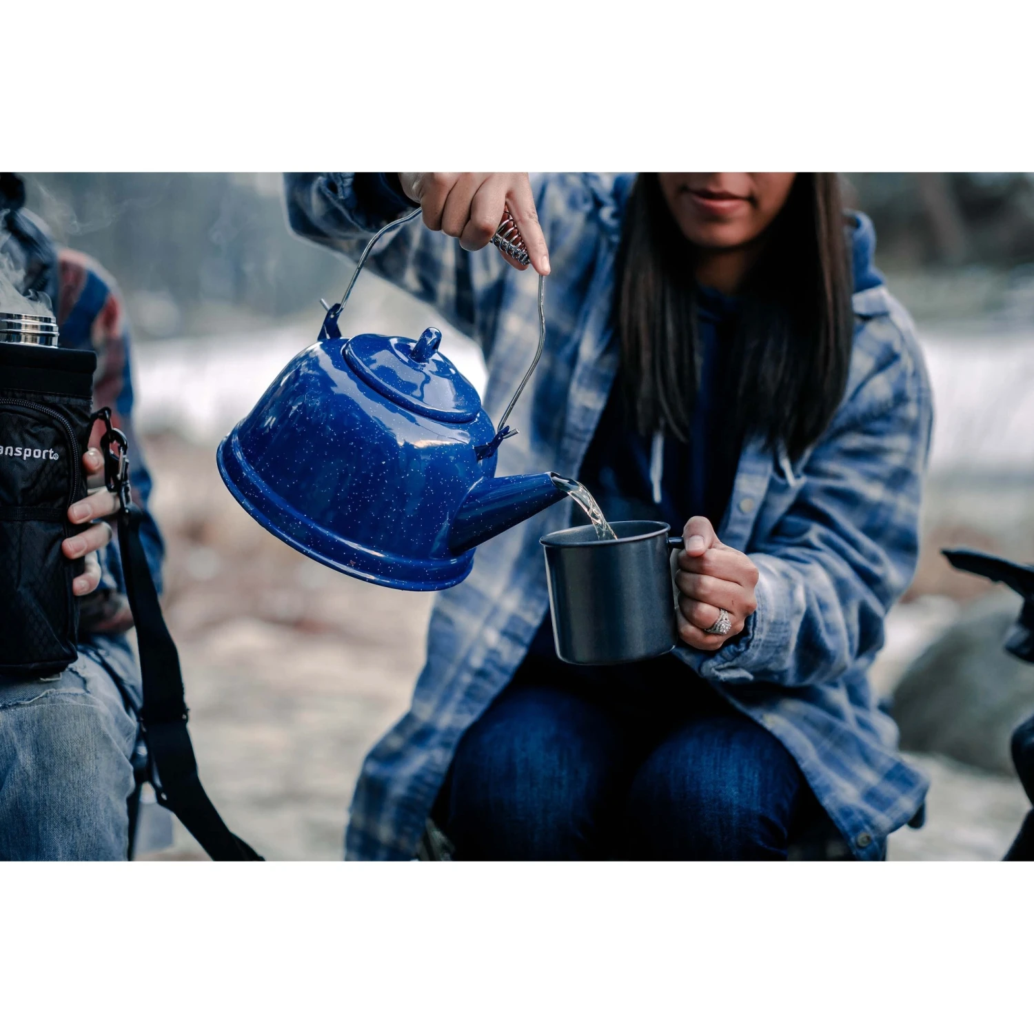 Stansport Enamel Tea Kettle 2.6 QT 6 Stansport Enamel Tea Kettle 2.6 QT - Afbeelding 4