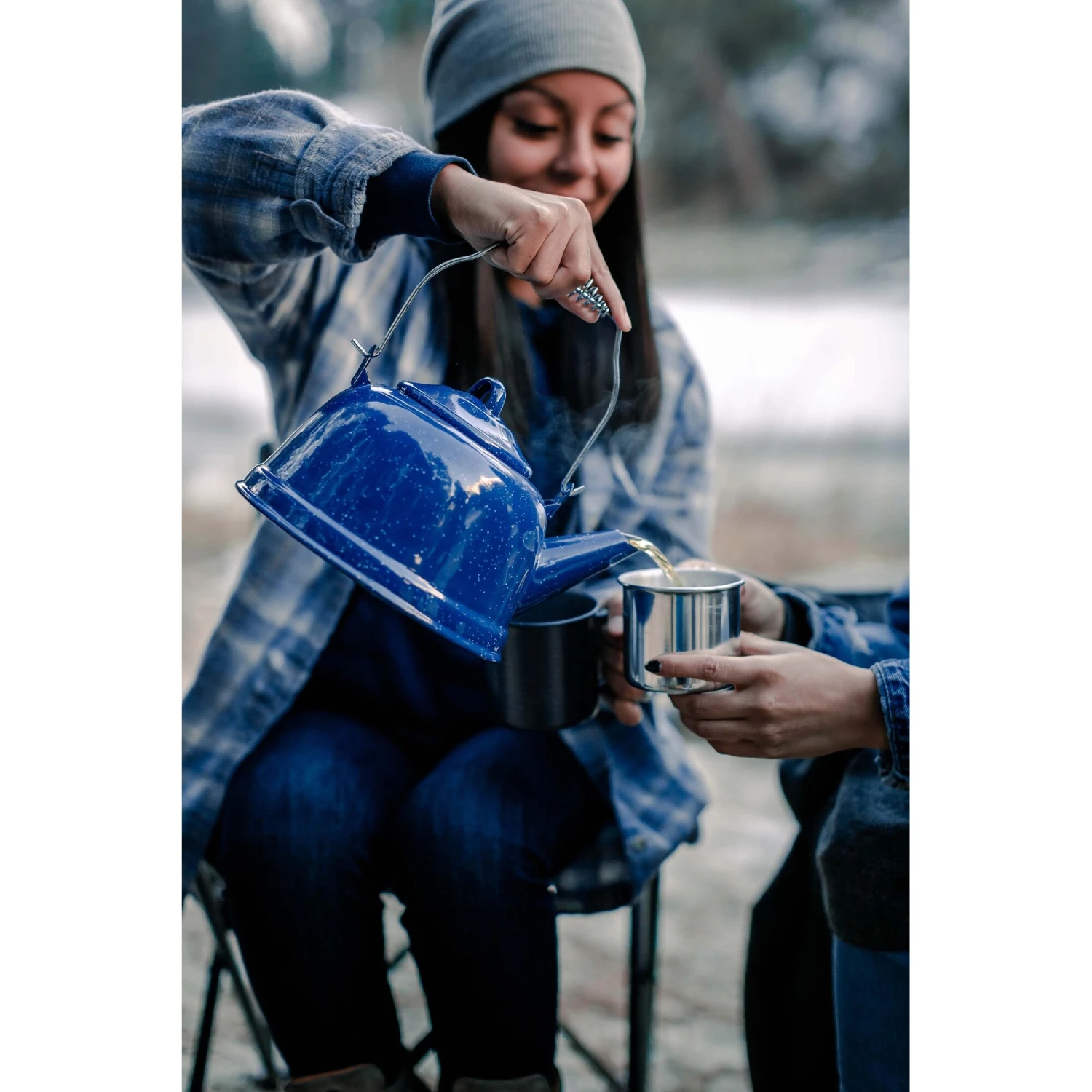 Stansport Enamel Tea Kettle 2.6 QT 7 Stansport Enamel Tea Kettle 2.6 QT - Afbeelding 5