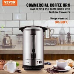 VEVOR Commercial Coffee Urn 65-110 Cup Stainless Steel Coffee Dispenser Fast Brew -Koffieproducten VEVOR Commercial Coffee Urn 65 110 Cup Stainless Steel Coffee Dispenser Fast Brew 10