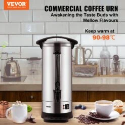VEVOR Commercial Coffee Urn 65-110 Cup Stainless Steel Coffee Dispenser Fast Brew -Koffieproducten VEVOR Commercial Coffee Urn 65 110 Cup Stainless Steel Coffee Dispenser Fast Brew 4